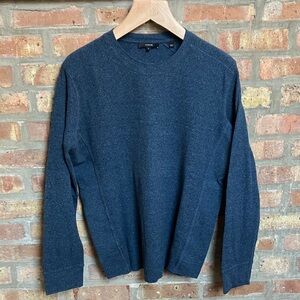 VINCE Men's Slim Fit Waffle Knit Long Sleeve T-Shirt